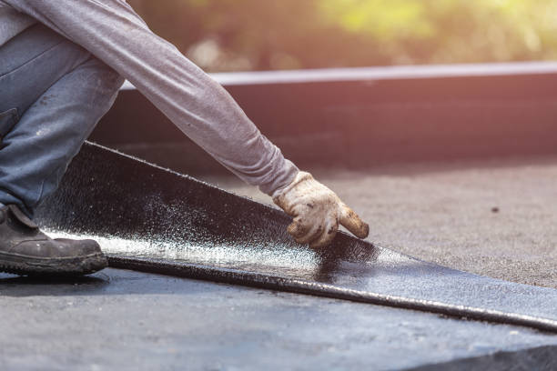 Professional Waterproofing technician working in Beach Haven, NJ